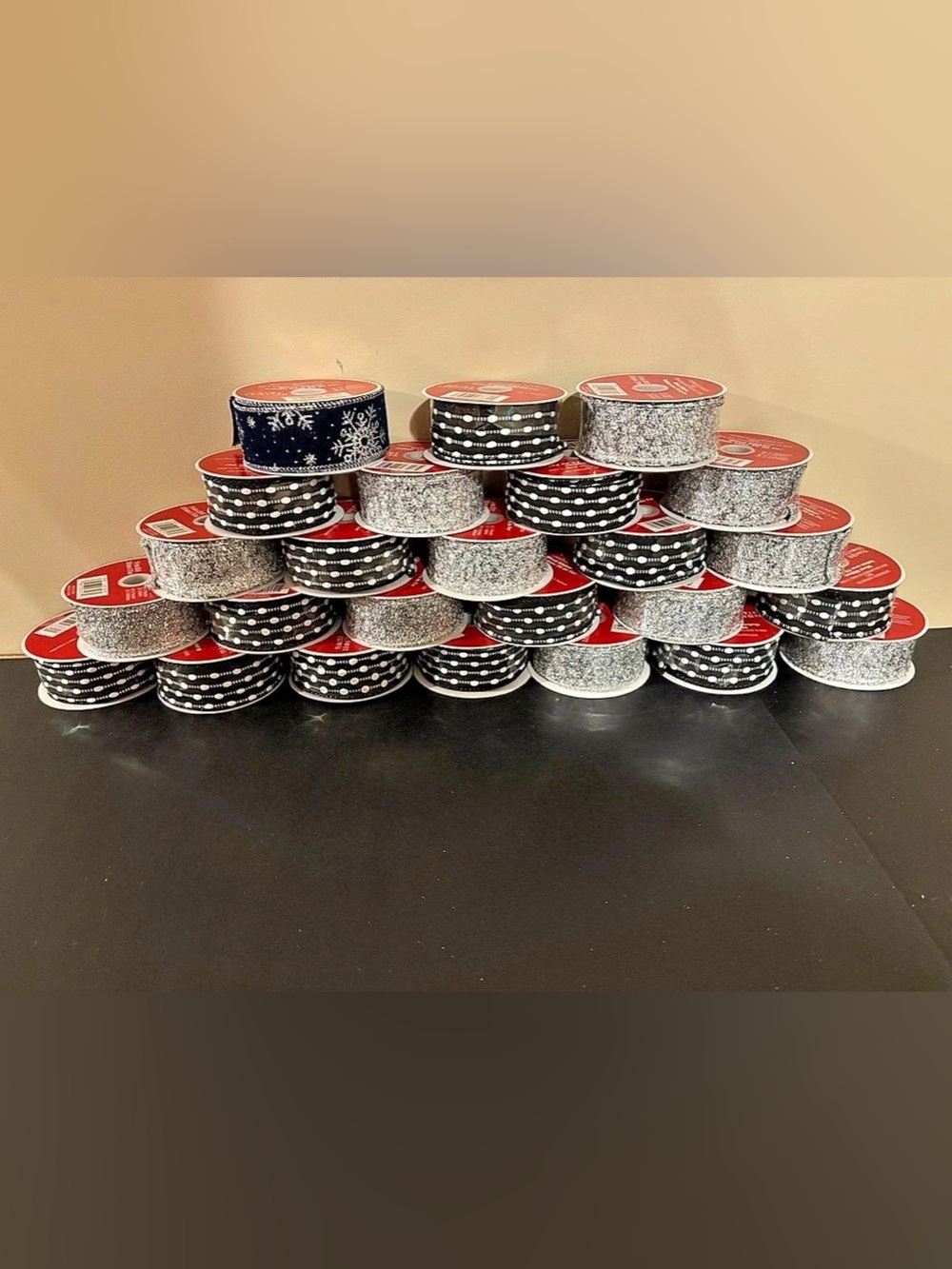 Celebrate It Holiday Wired Ribbon Rolls  (25 rolls)